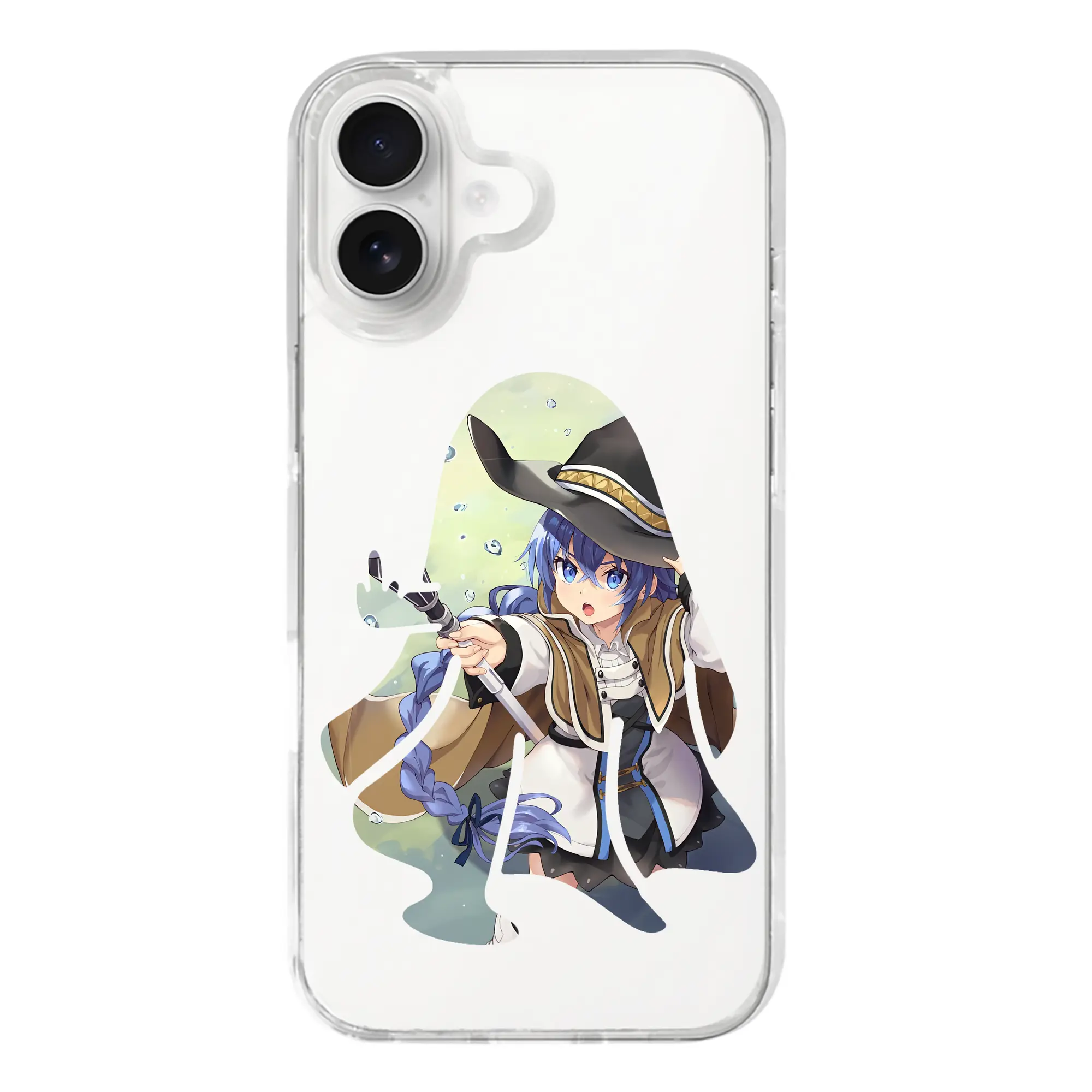 無職転生 グッズ,ロキシー・ミグルディア - iPhone 17シリーズ 透明スマホケース – 薄型・耐衝撃・精密フィット保護カバー